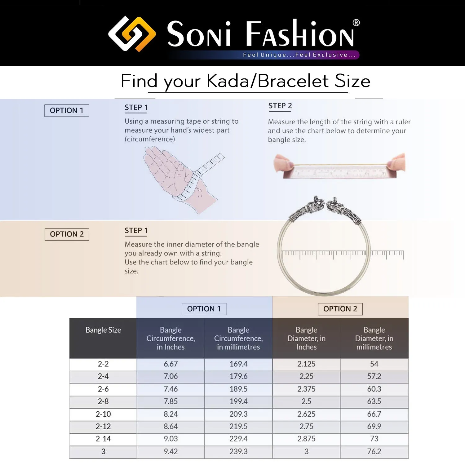 1 Gram Gold Plated Dainty Design Best Quality Punjabi Kada for Men - Style B095