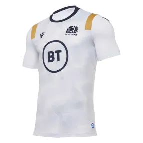 2020-2021 Scotland Poly Dry Gym T-Shirt (White)