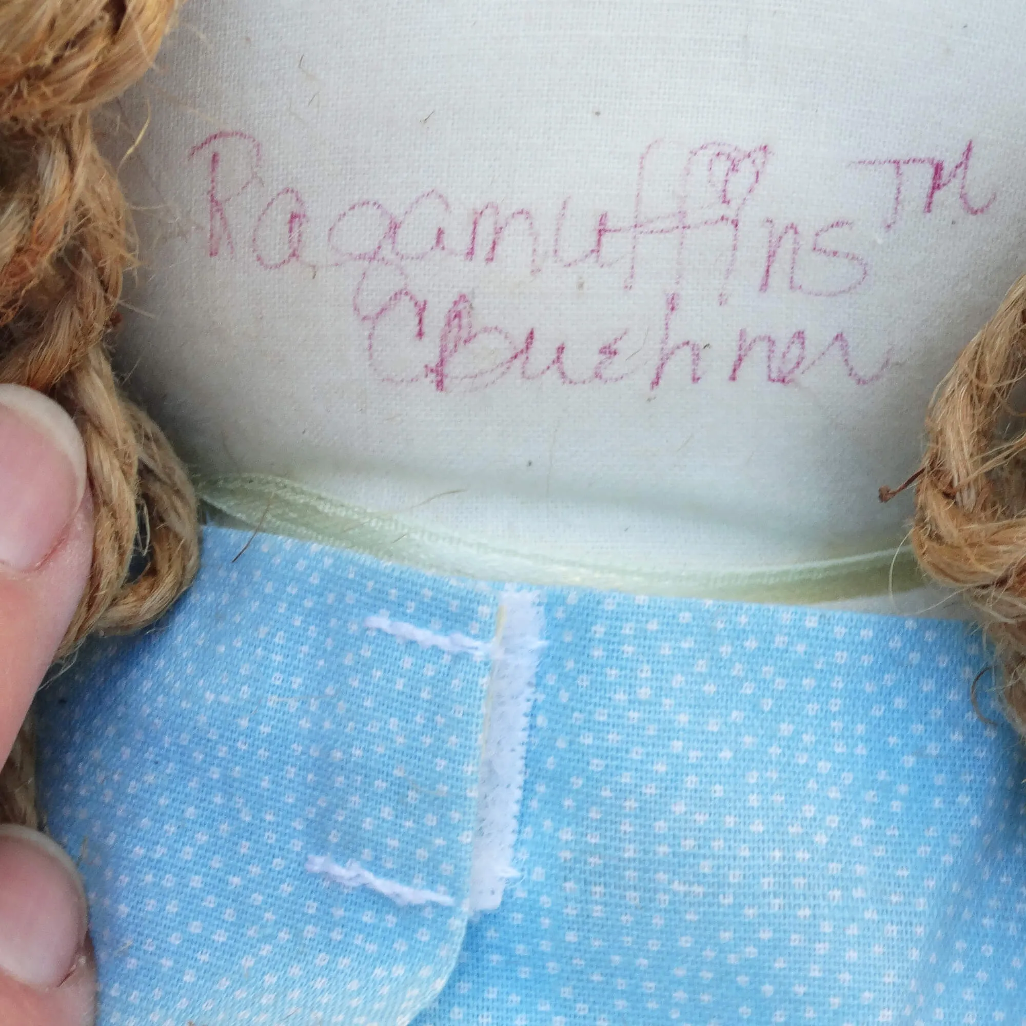 20" Ragamuffins Handmade Cloth Doll by C.Buehner