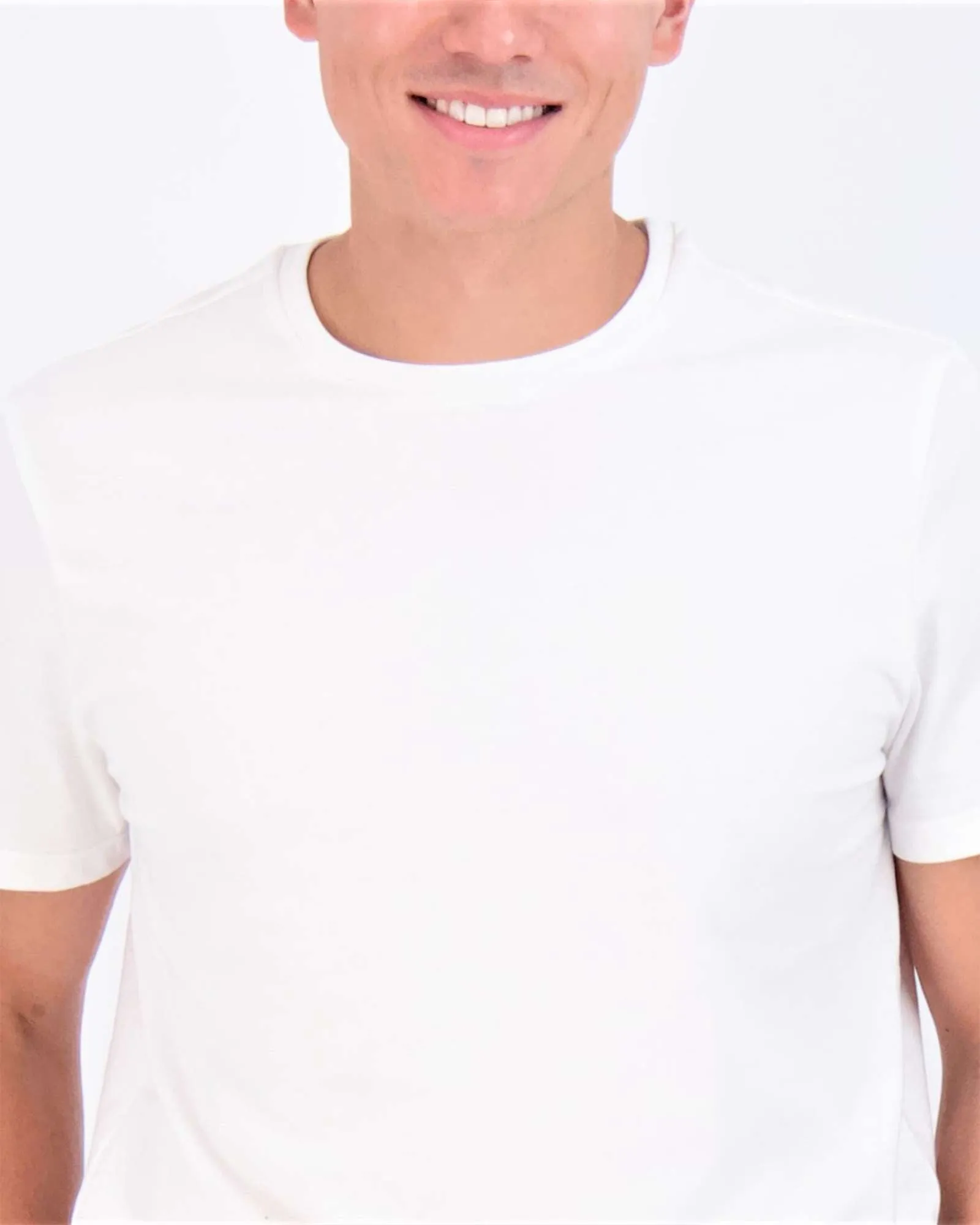 5 Pack: Men’s Mesh Short Sleeve Crew Active T-Shirt