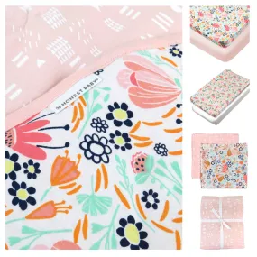 7-Piece SWEET DREAMS Organic Cotton Nursery Gift Set