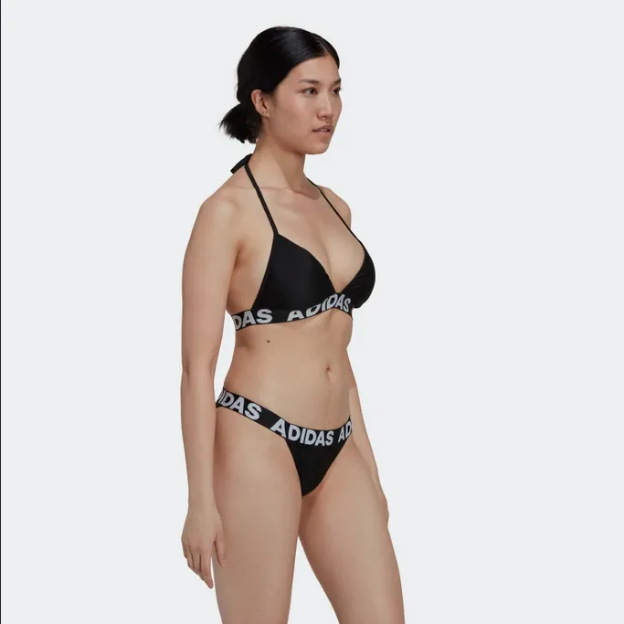 Adidas costume donna Bikini Beach FJ5092 nero-bianco