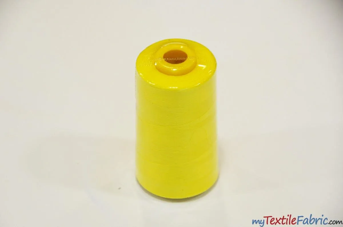 All Purpose Polyester Thread | 6000 Yard Spool | 50   Colors Available |