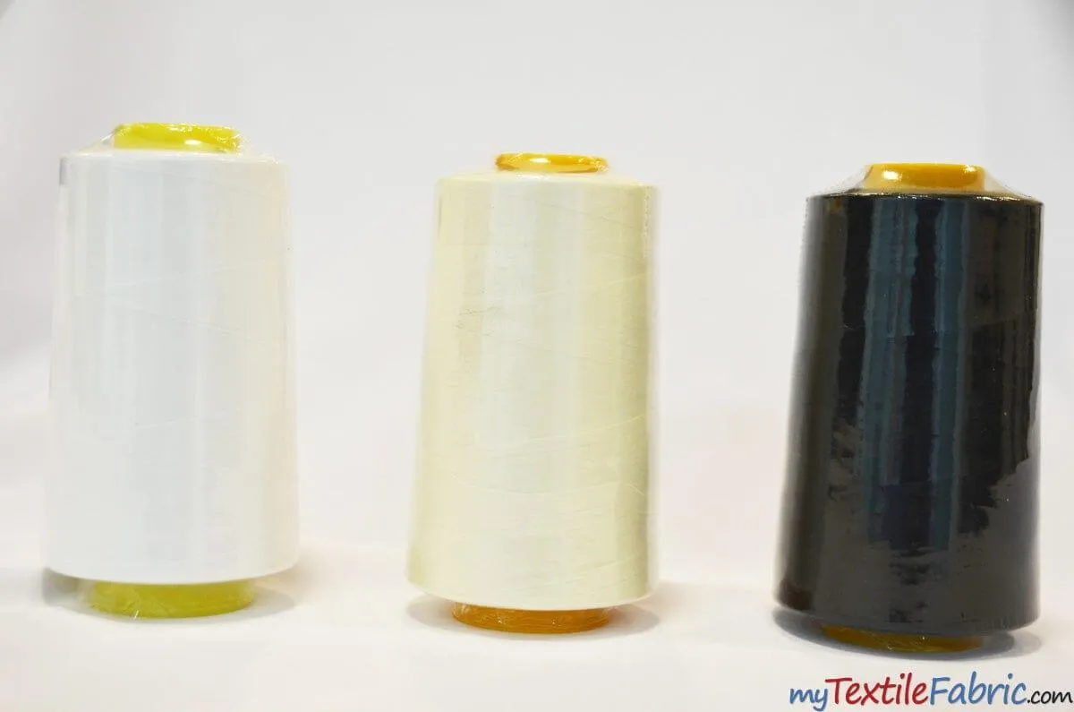 All Purpose Polyester Thread | 6000 Yard Spool | 50   Colors Available |
