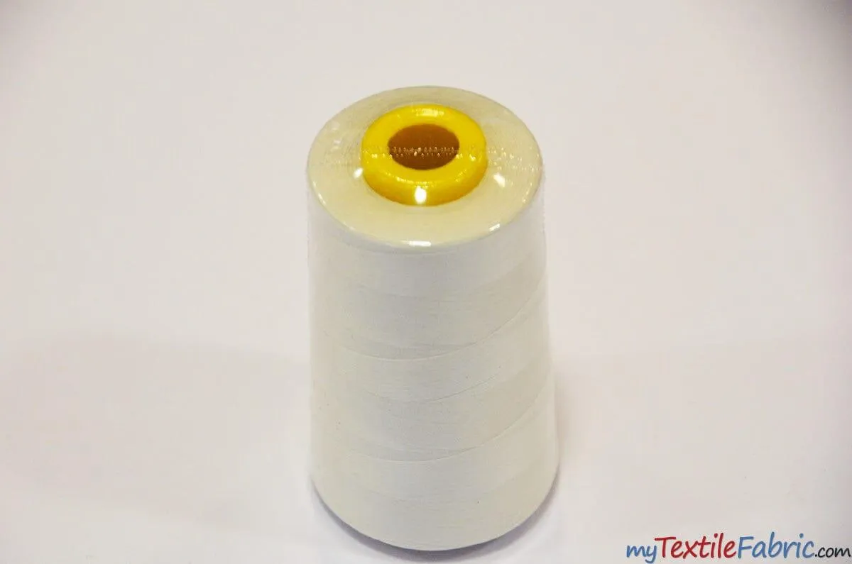 All Purpose Polyester Thread | 6000 Yard Spool | 50   Colors Available |