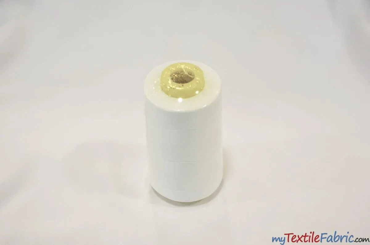 All Purpose Polyester Thread | 6000 Yard Spool | 50   Colors Available |
