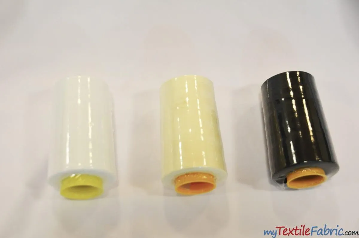 All Purpose Polyester Thread | 6000 Yard Spool | 50   Colors Available |