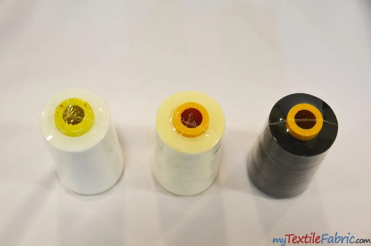 All Purpose Polyester Thread | 6000 Yard Spool | 50   Colors Available |