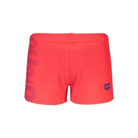 Arena Costume a pantaloncino aderente da piscina-mare da bambino Logo 003612 450 rosso fluo