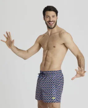 Arena Costume da mare uomo multistampa 005253 550 asphalt multi
