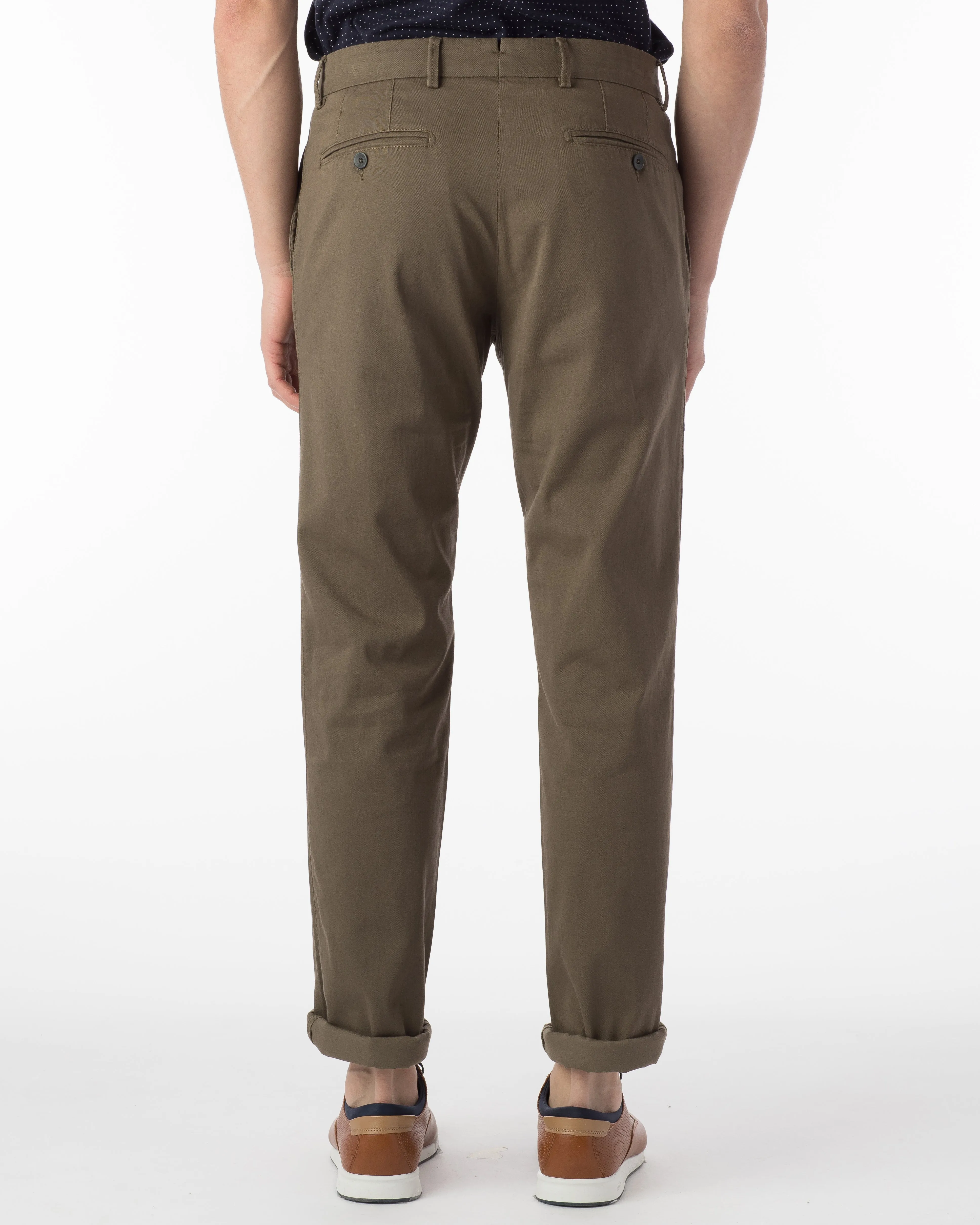 Ballin Pants - Atwater Pima Twill - Fatigue