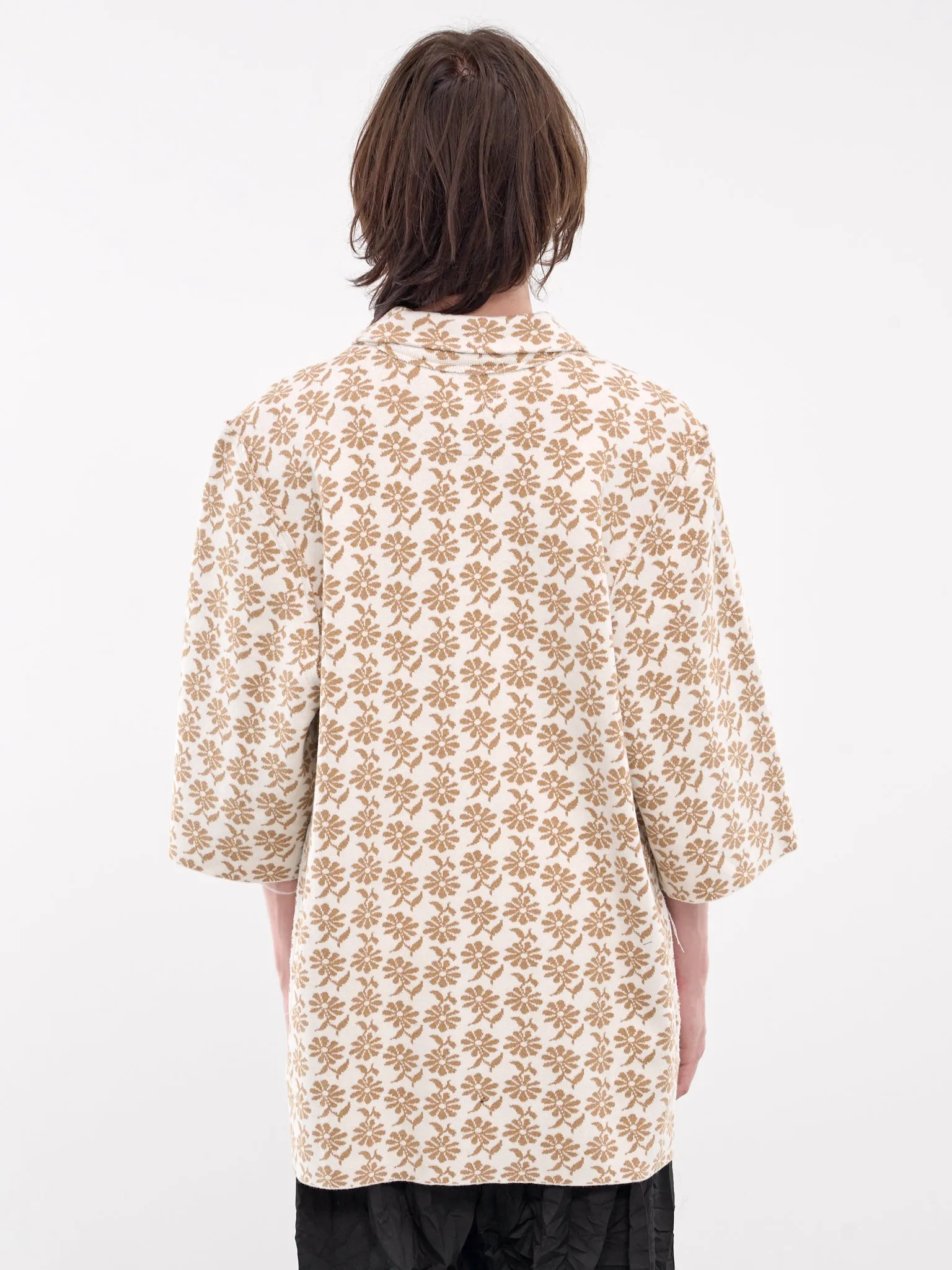 Big Polo Shirt (03-01-01-OFF-WHITE/BROWN)