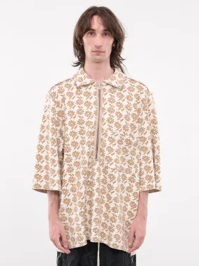 Big Polo Shirt (03-01-01-OFF-WHITE/BROWN)