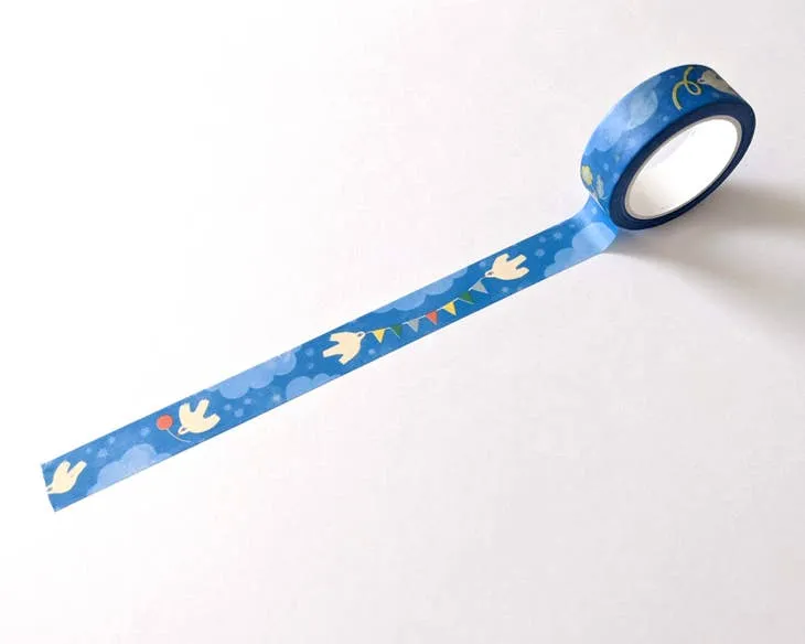 Bird Celebration Washi Tape