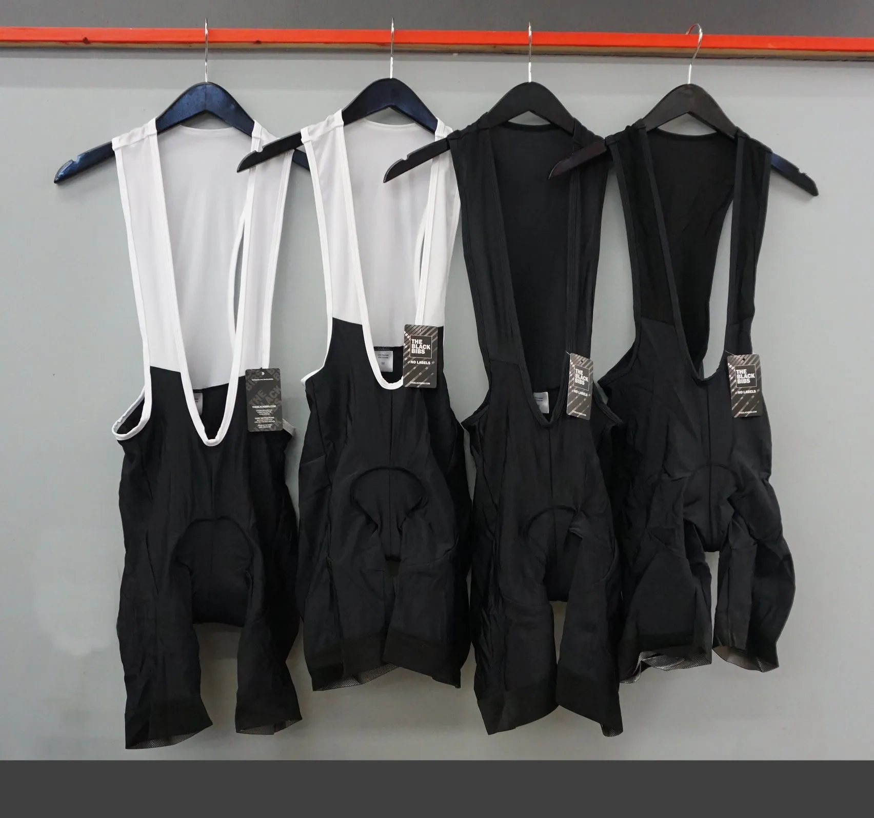 Black Bibs Plus Long Shoulder Strap