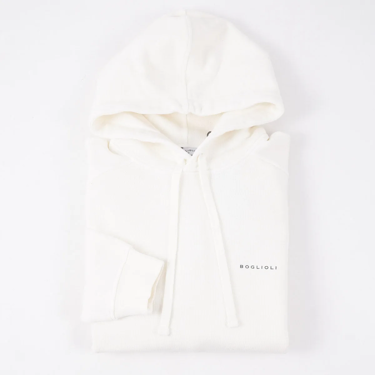 Boglioli Hooded Pullover Cotton Sweatshirt