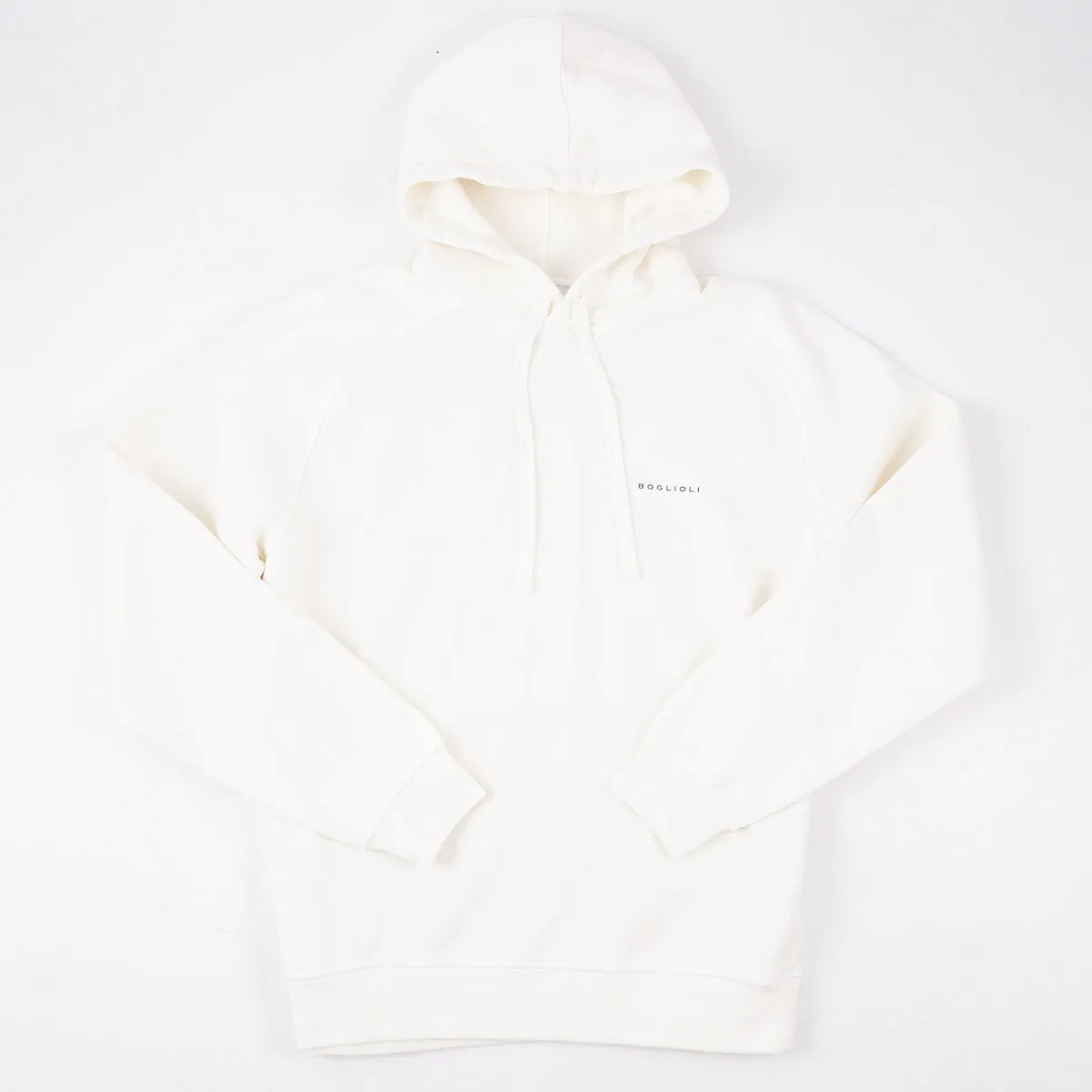 Boglioli Hooded Pullover Cotton Sweatshirt