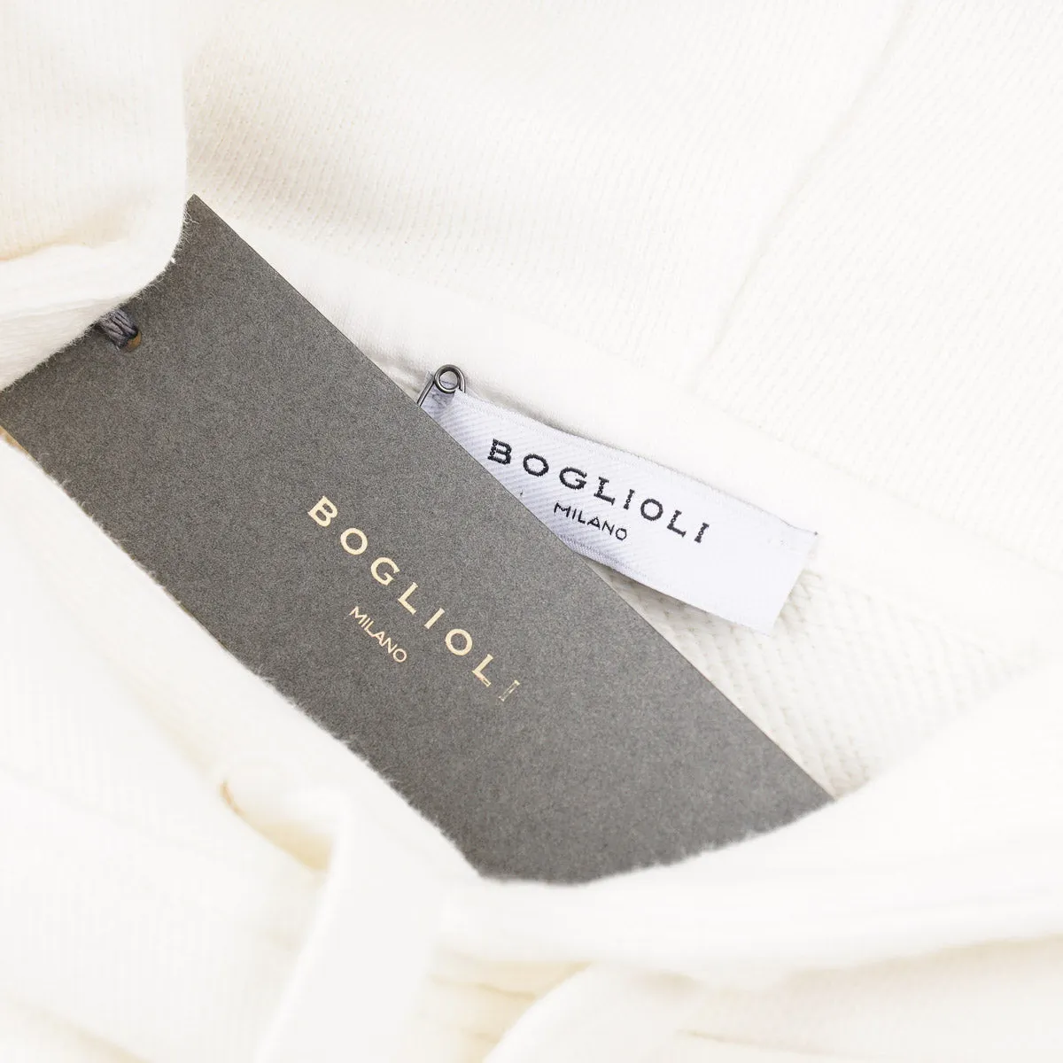 Boglioli Hooded Pullover Cotton Sweatshirt