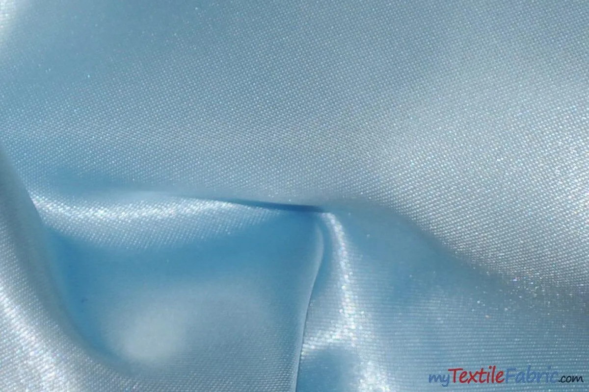 Bridal Satin Fabric - Shiny Bridal Satin - 60&#34; Wide - Sample Swatch