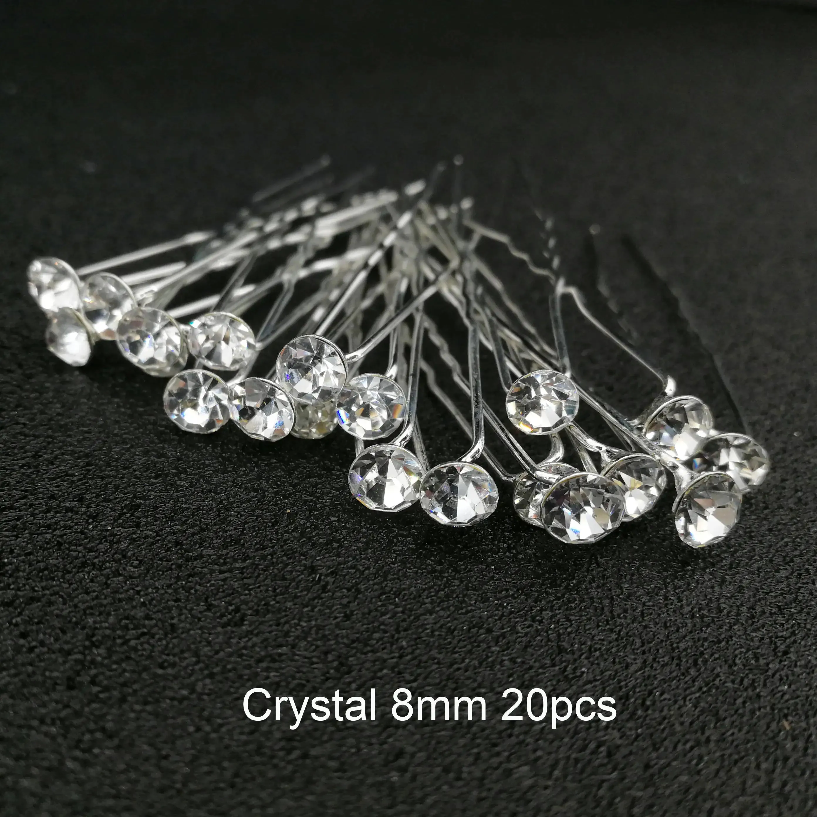 Bridal Wedding Hair Accessories Rhinestone Hair Pins Forks for Women Pearl Hairpins Bride Headpiece Party Jewelry Gift Dropship
