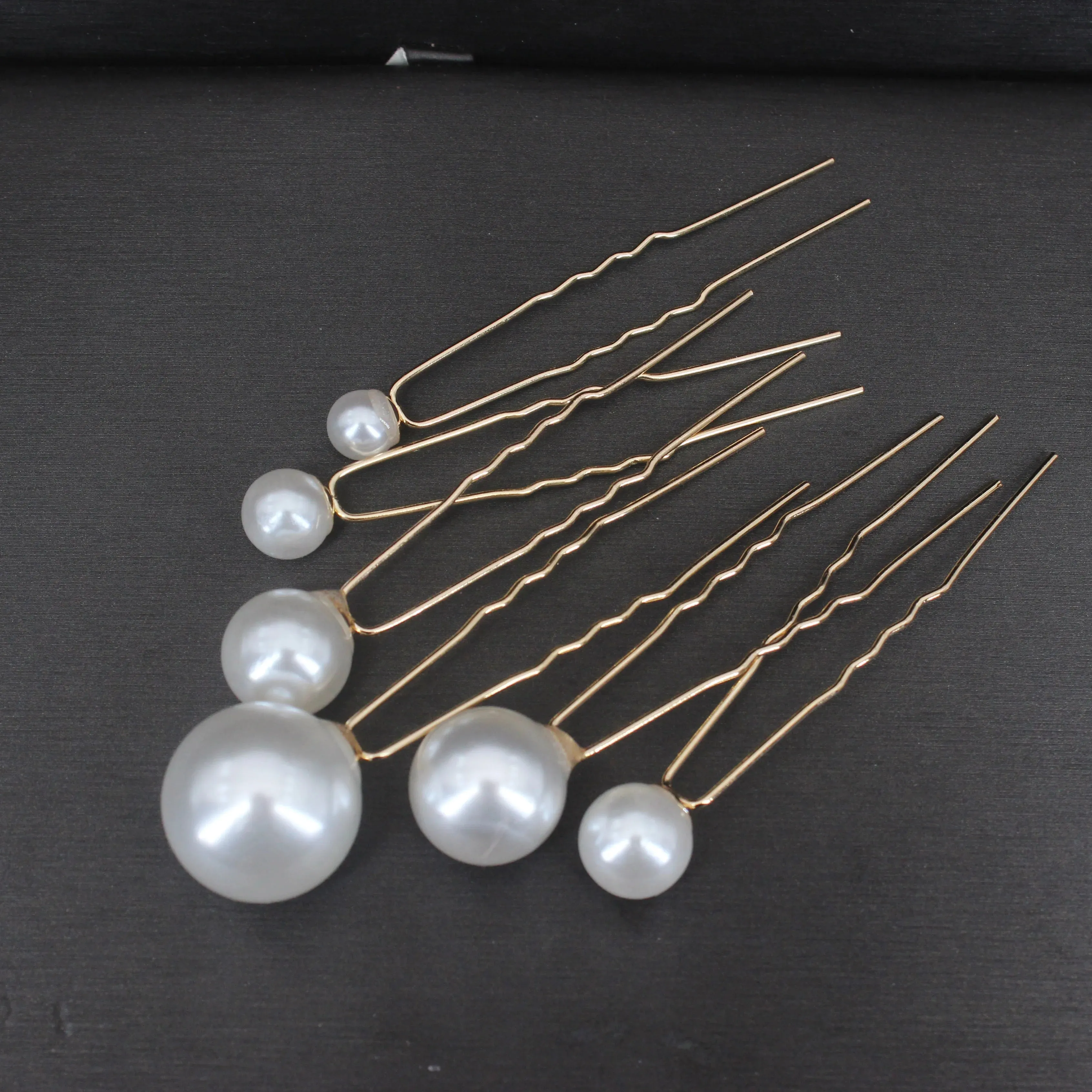 Bridal Wedding Hair Accessories Rhinestone Hair Pins Forks for Women Pearl Hairpins Bride Headpiece Party Jewelry Gift Dropship