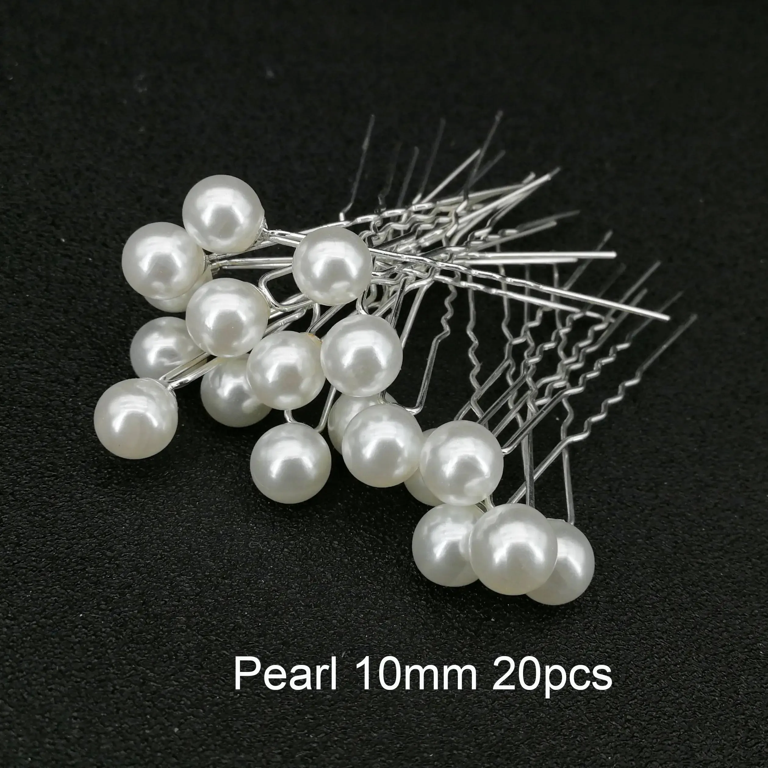 Bridal Wedding Hair Accessories Rhinestone Hair Pins Forks for Women Pearl Hairpins Bride Headpiece Party Jewelry Gift Dropship