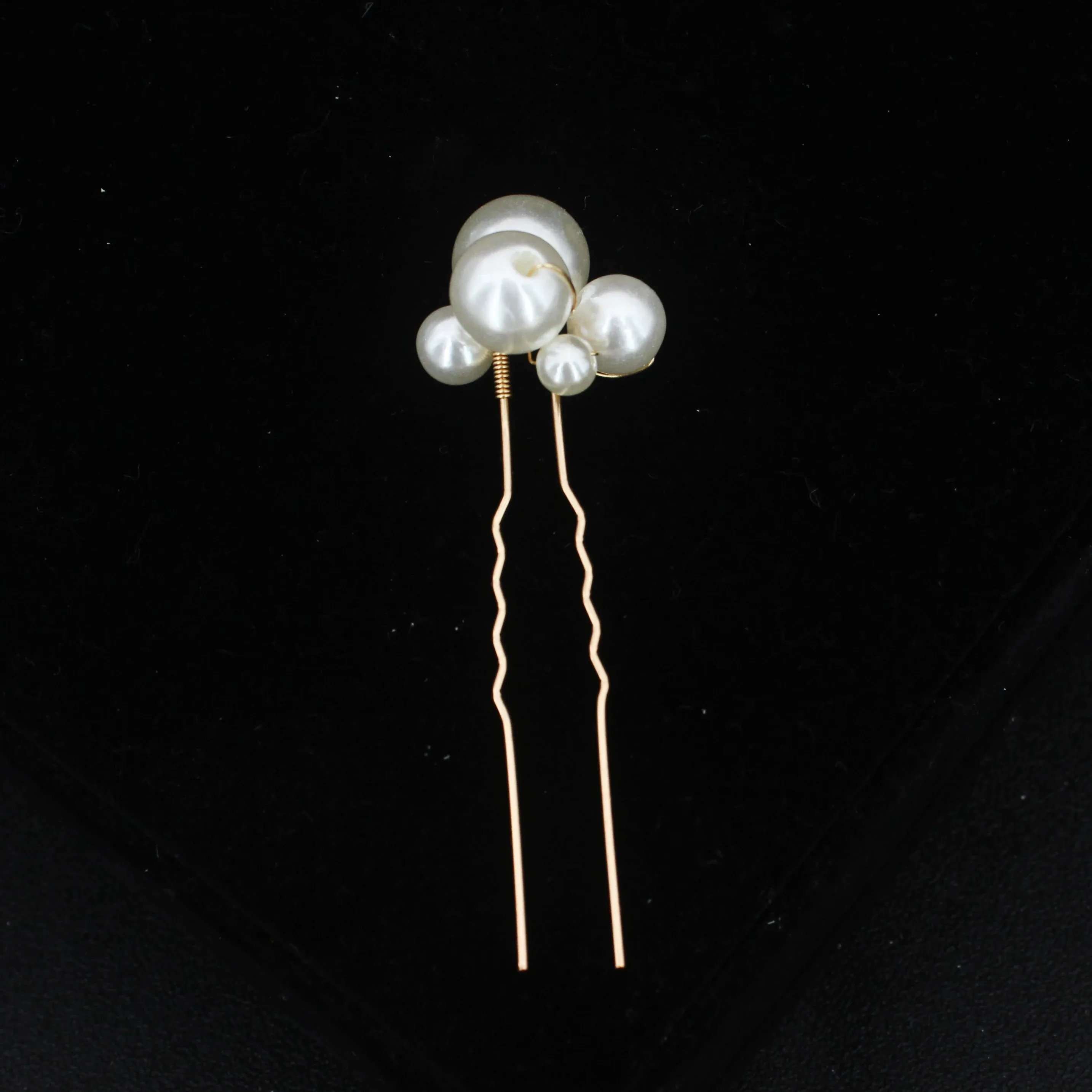 Bridal Wedding Hair Accessories Rhinestone Hair Pins Forks for Women Pearl Hairpins Bride Headpiece Party Jewelry Gift Dropship