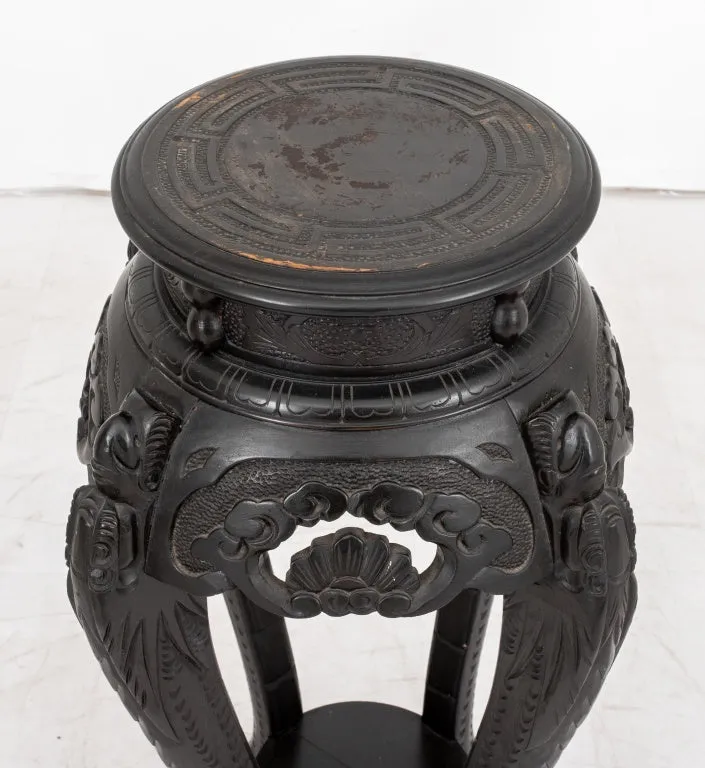 Chinese Carved Plant Stand