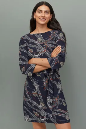 Dress With Tie Belt