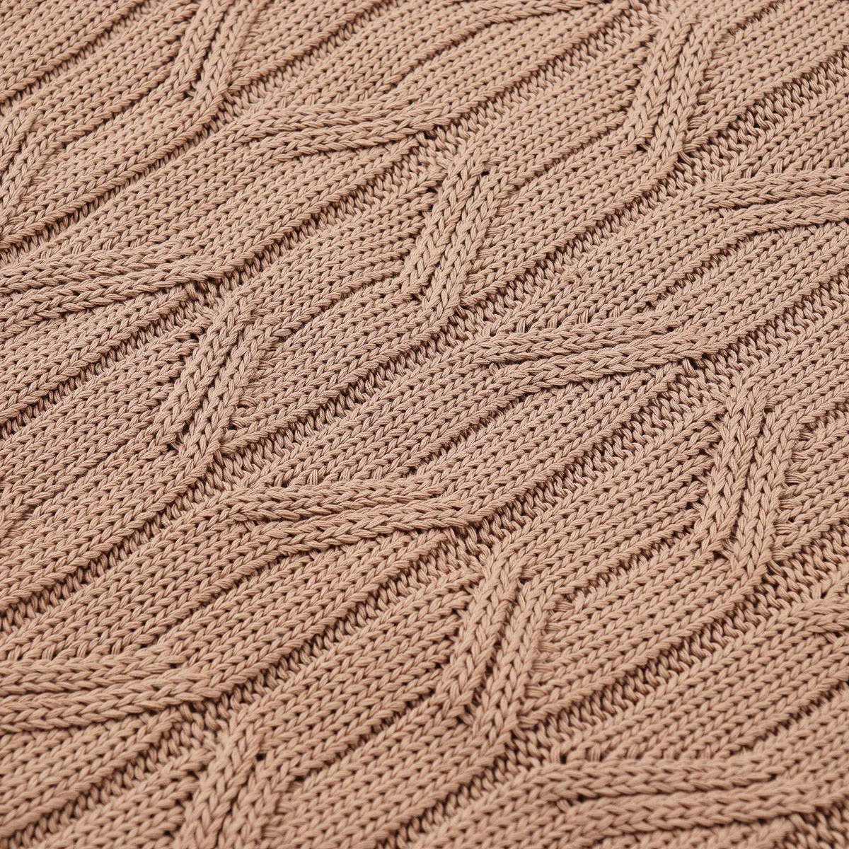 Drumohr Cable Knit Cotton Sweater