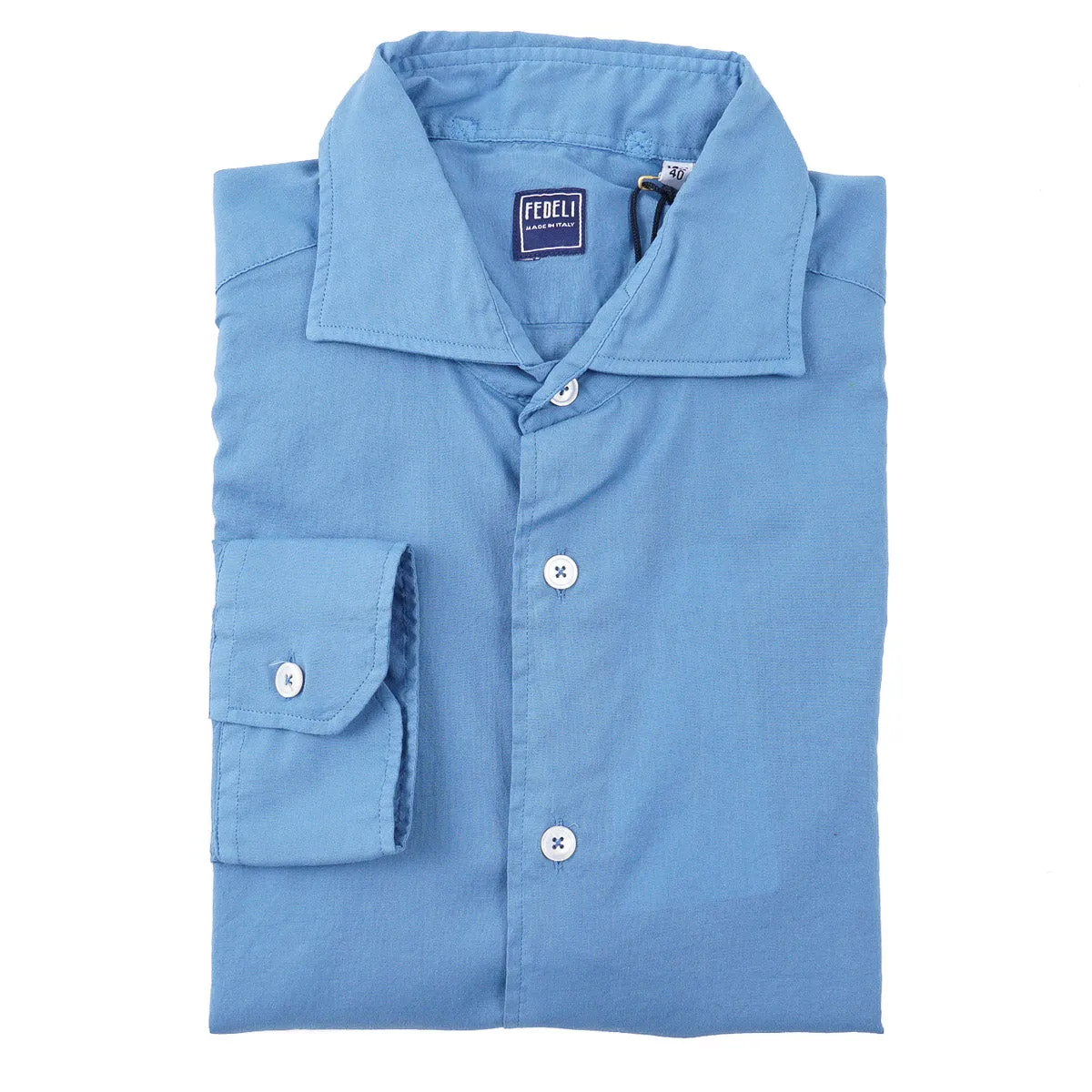 Fedeli 'Sean Panamino' Lightweight Cotton Shirt