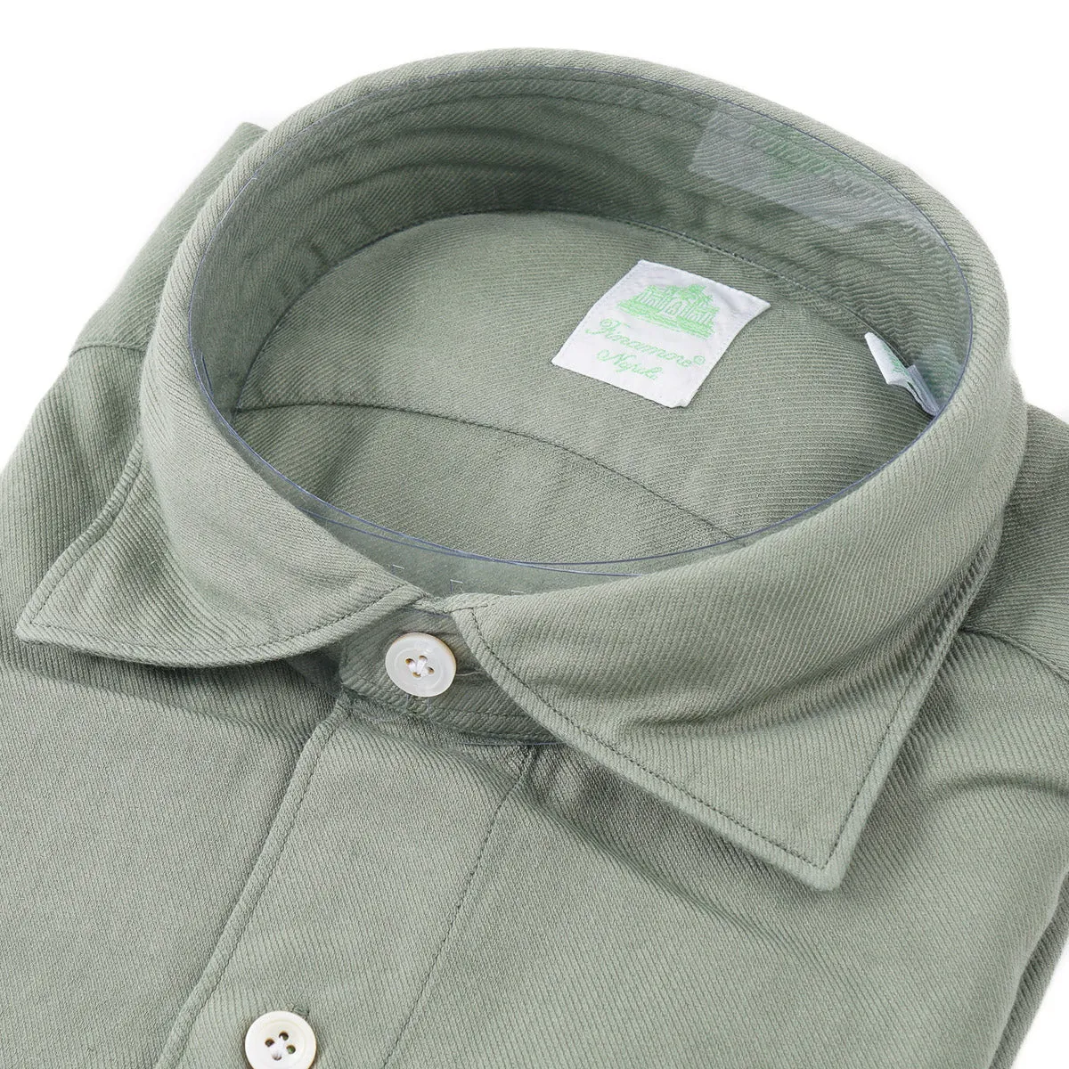 Finamore Cotton and Cashmere Shirt
