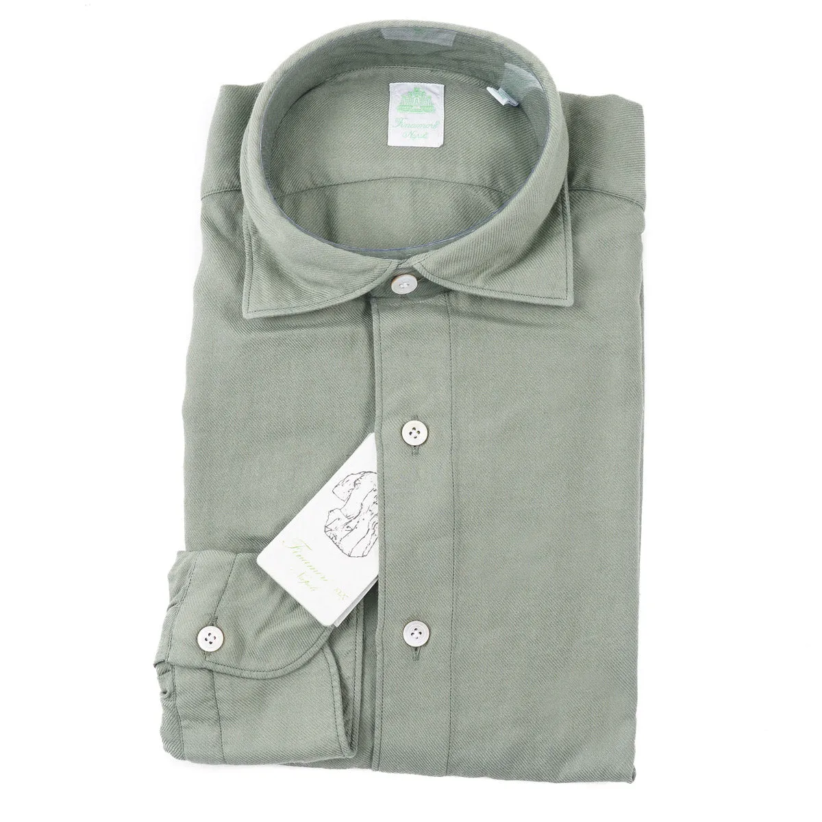 Finamore Cotton and Cashmere Shirt