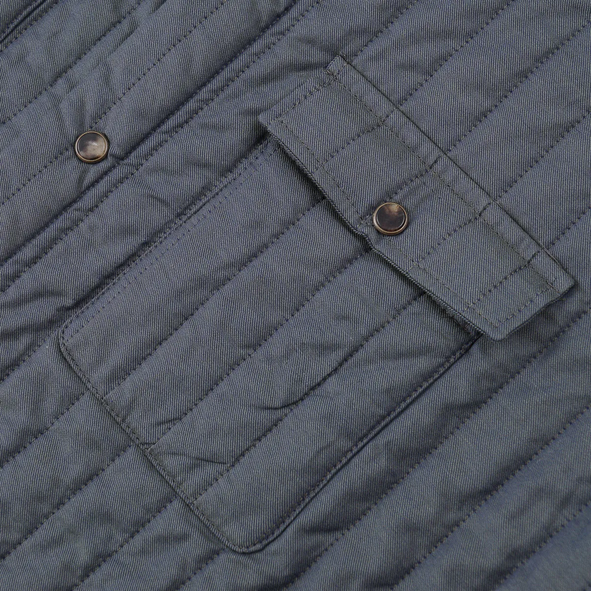 Finamore Quilted Cotton Shirt-Jacket