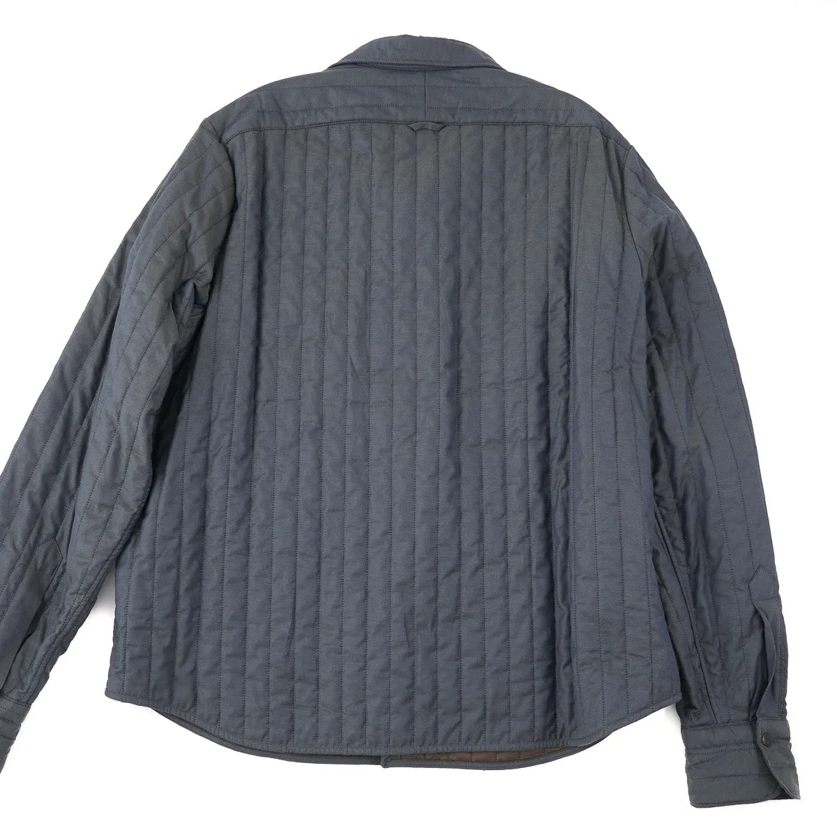 Finamore Quilted Cotton Shirt-Jacket