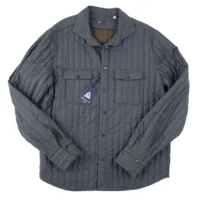 Finamore Quilted Cotton Shirt-Jacket