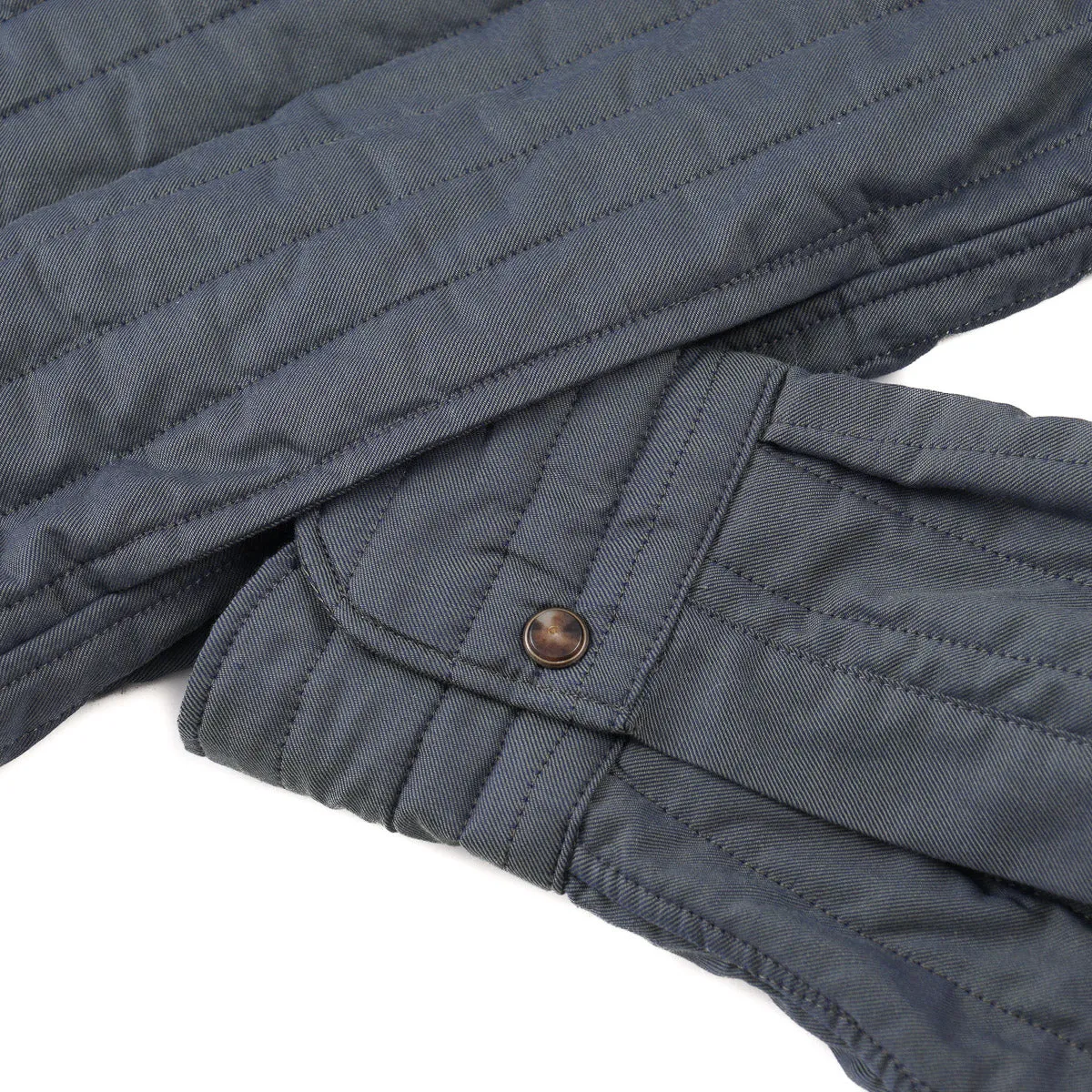 Finamore Quilted Cotton Shirt-Jacket