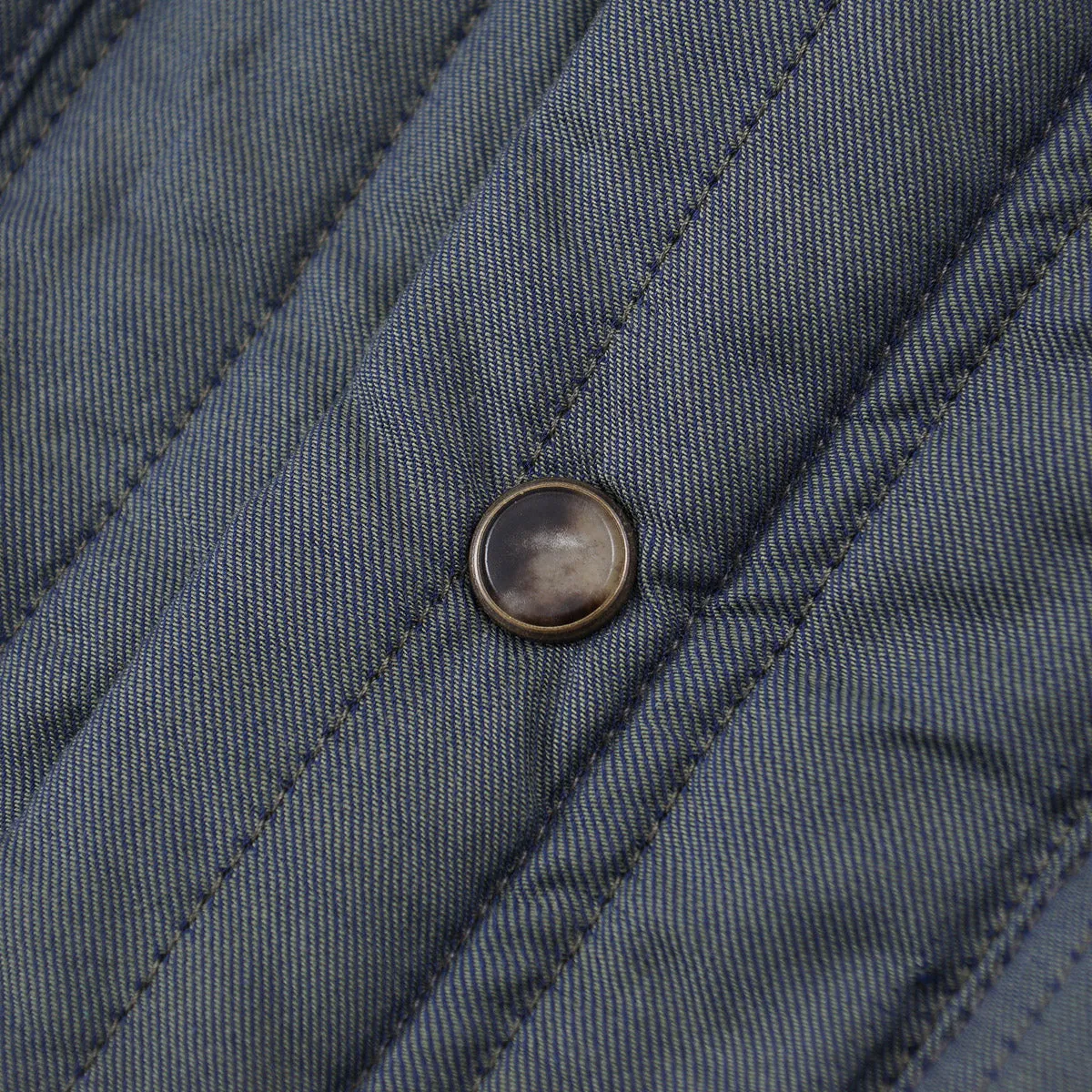 Finamore Quilted Cotton Shirt-Jacket