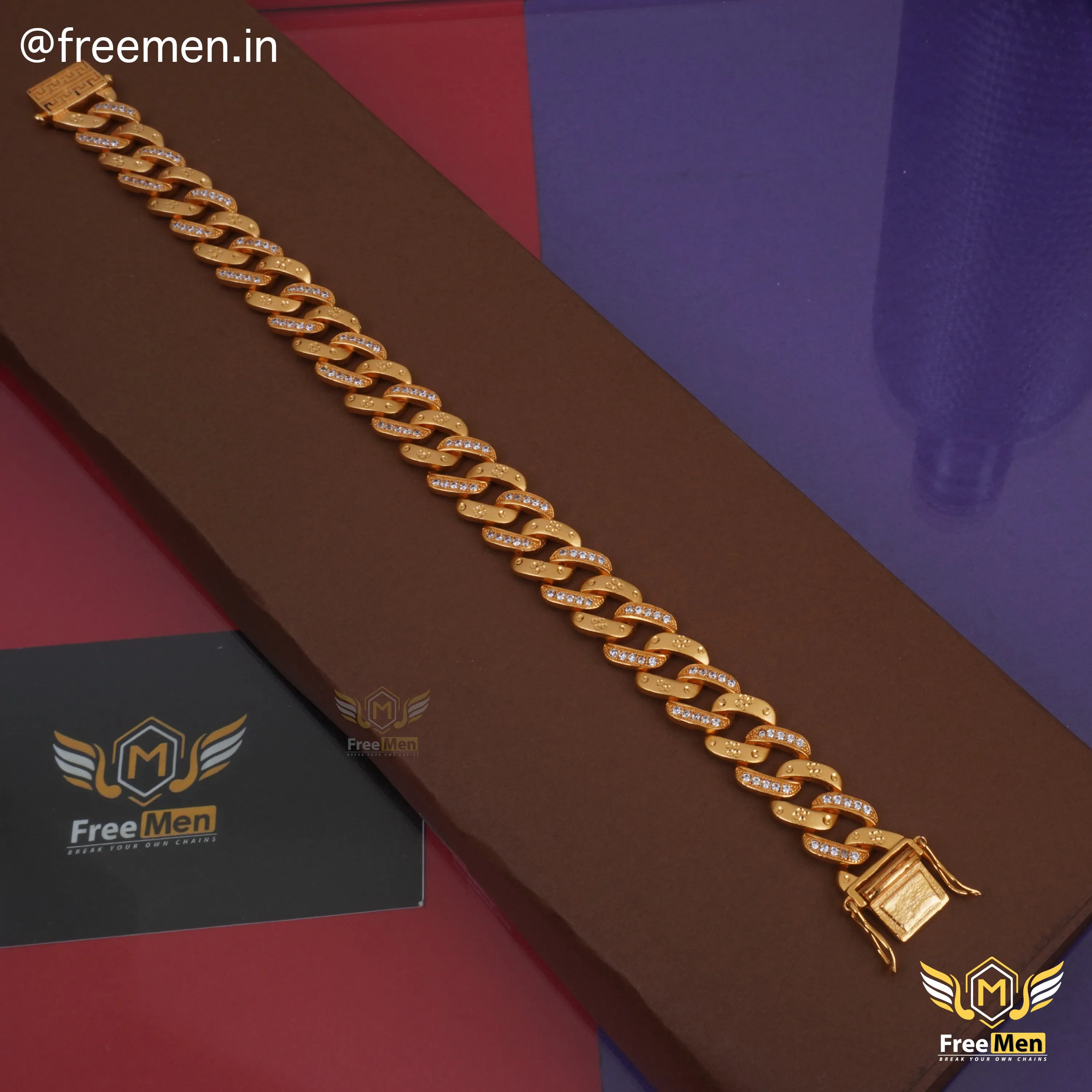 Freemen Diamond design Premium Quality Bracelet - FM273
