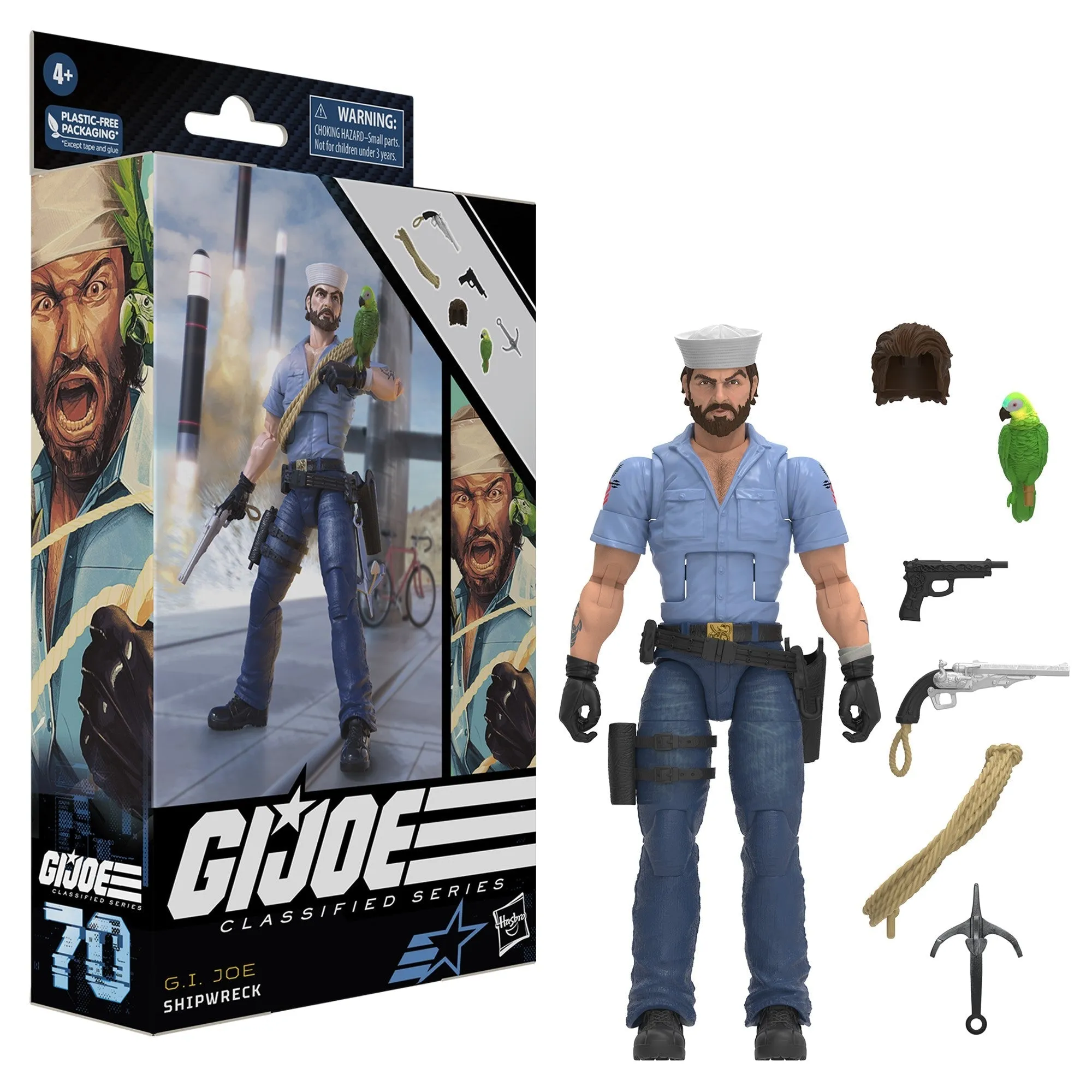 G.I. Joe Classified Series Shipwreck, 70 - Presale