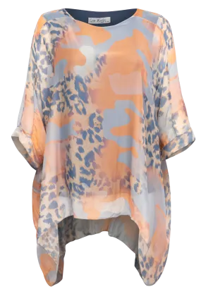 Gigi Printed Kaftan Blouse