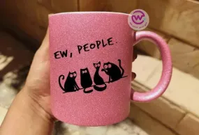 Glitter Mug - Cat Lovers