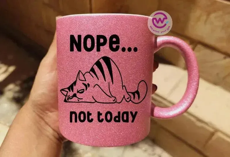 Glitter Mug - Cat Lovers