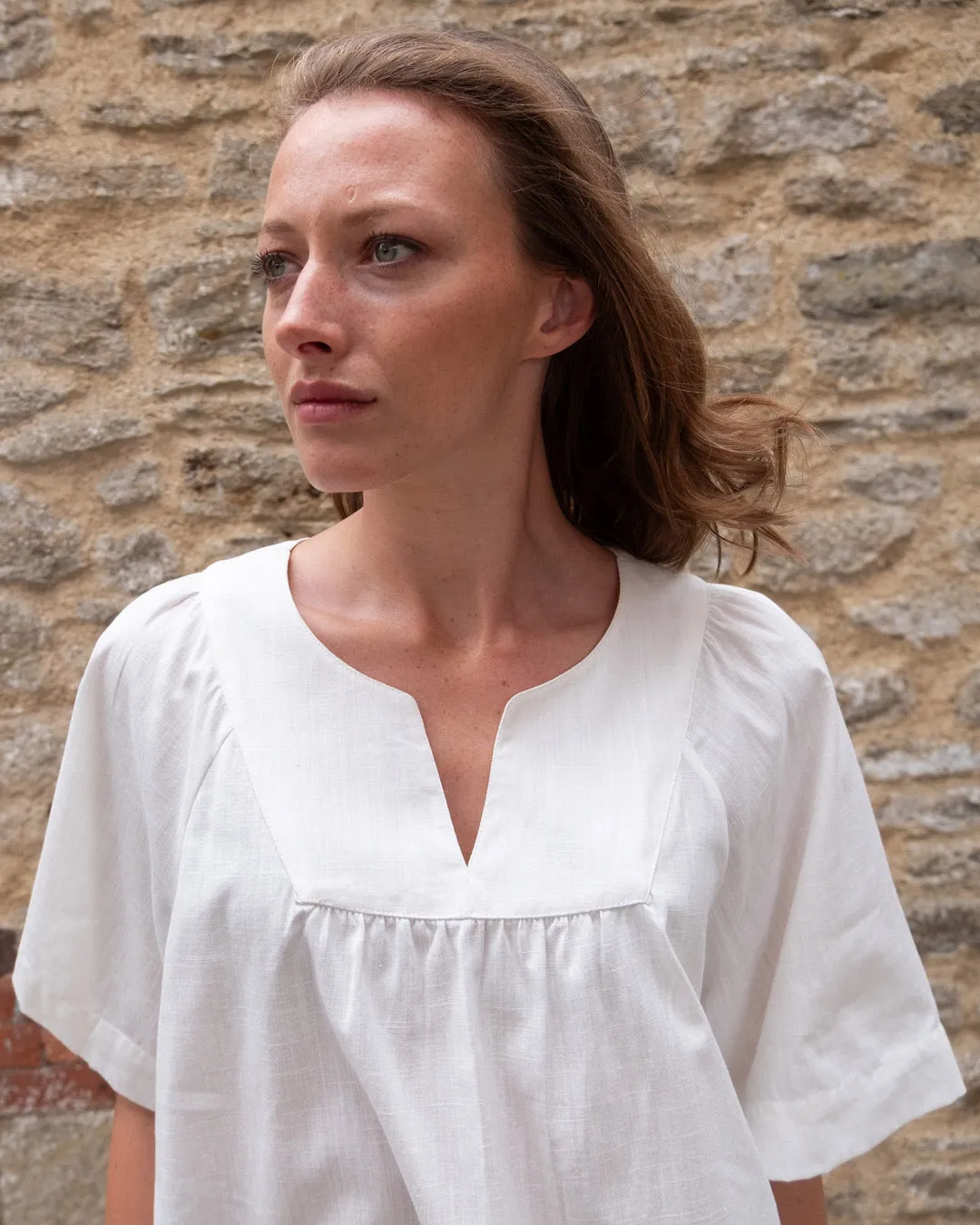 Hara V Neck Blouse