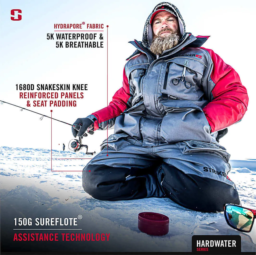 Hardwater Bib - Gray/Black