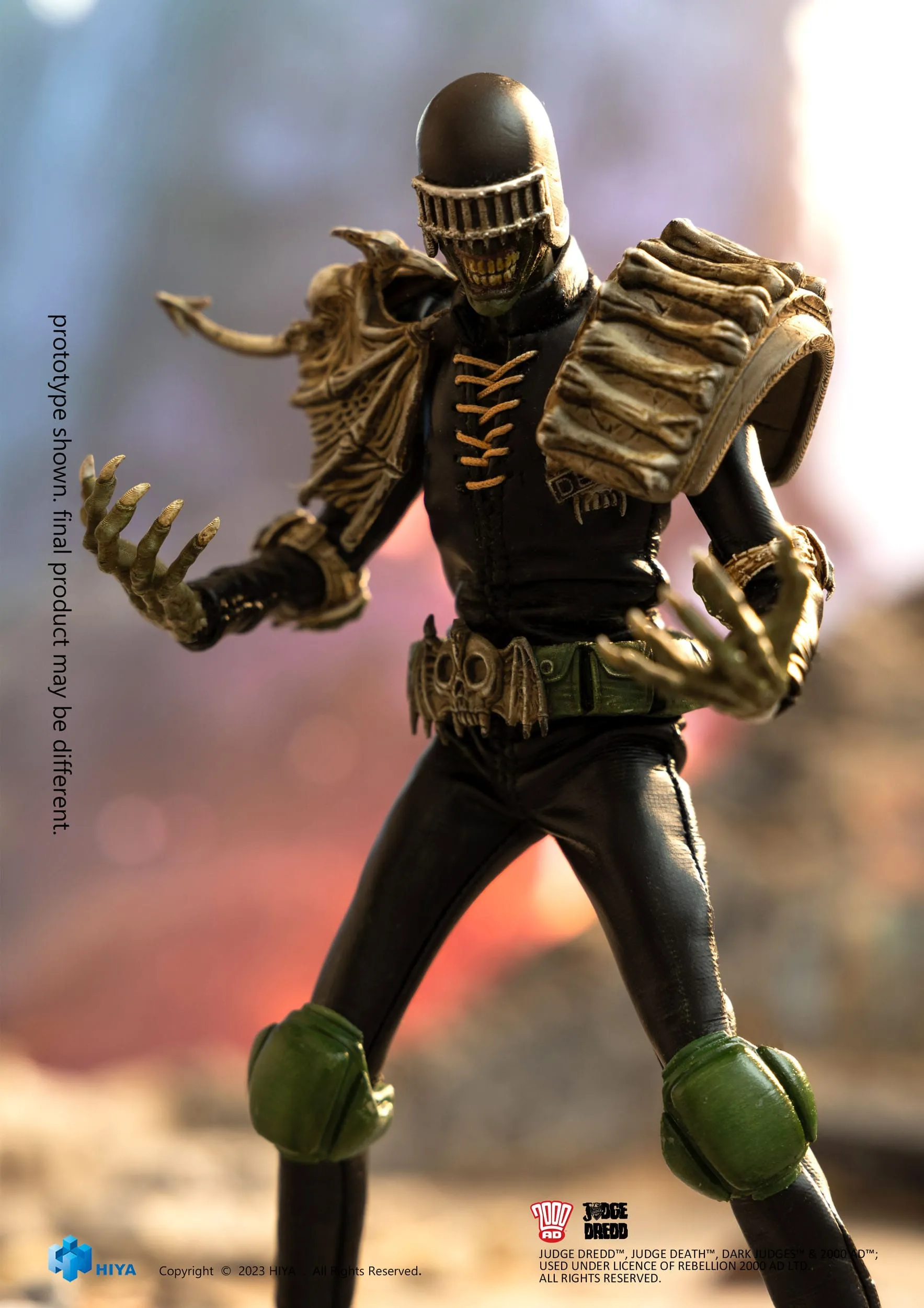 Hiya Toys Judge Dredd Exquisite Super Series Judge Death 1/12 Action Figure