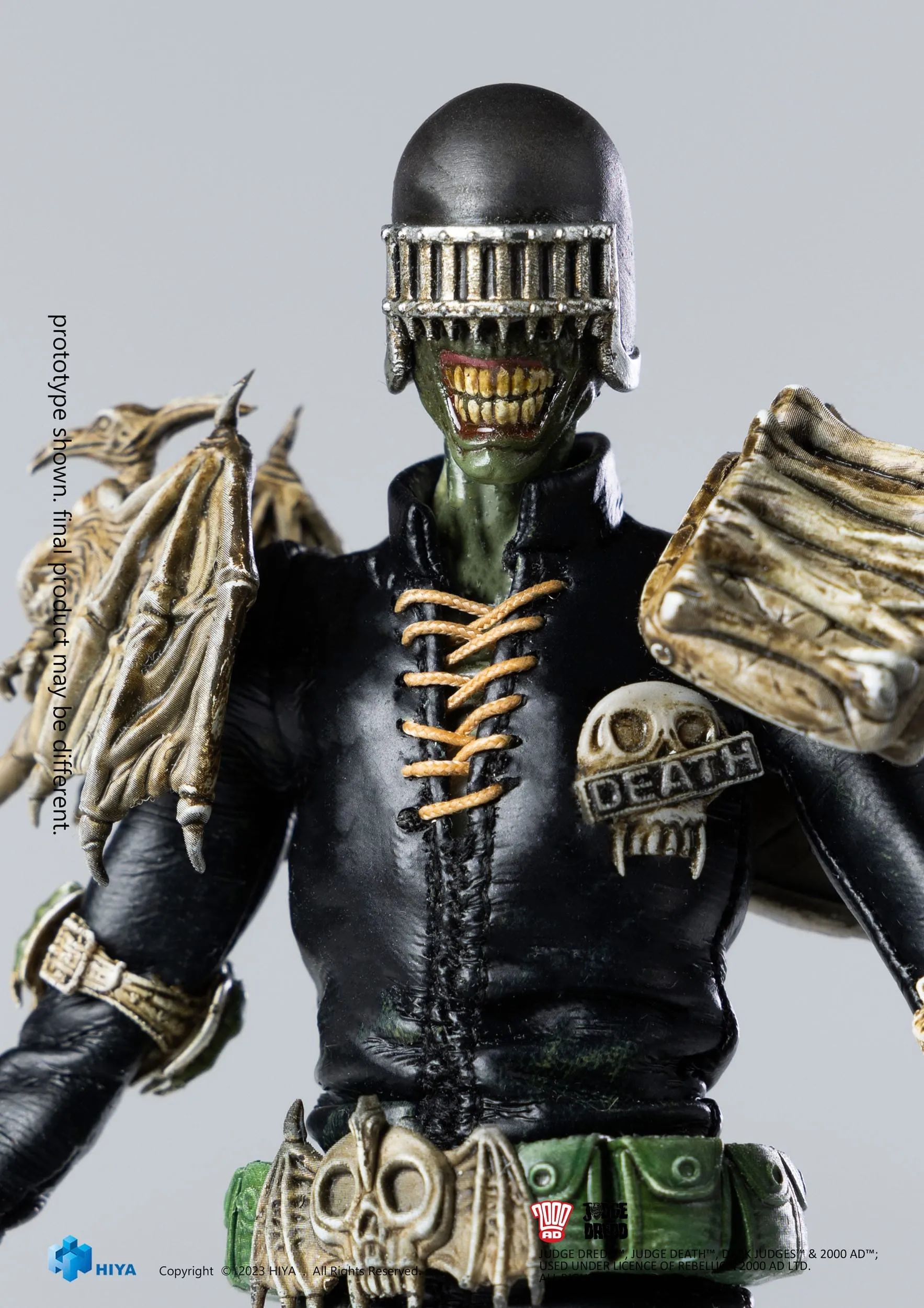 Hiya Toys Judge Dredd Exquisite Super Series Judge Death 1/12 Action Figure
