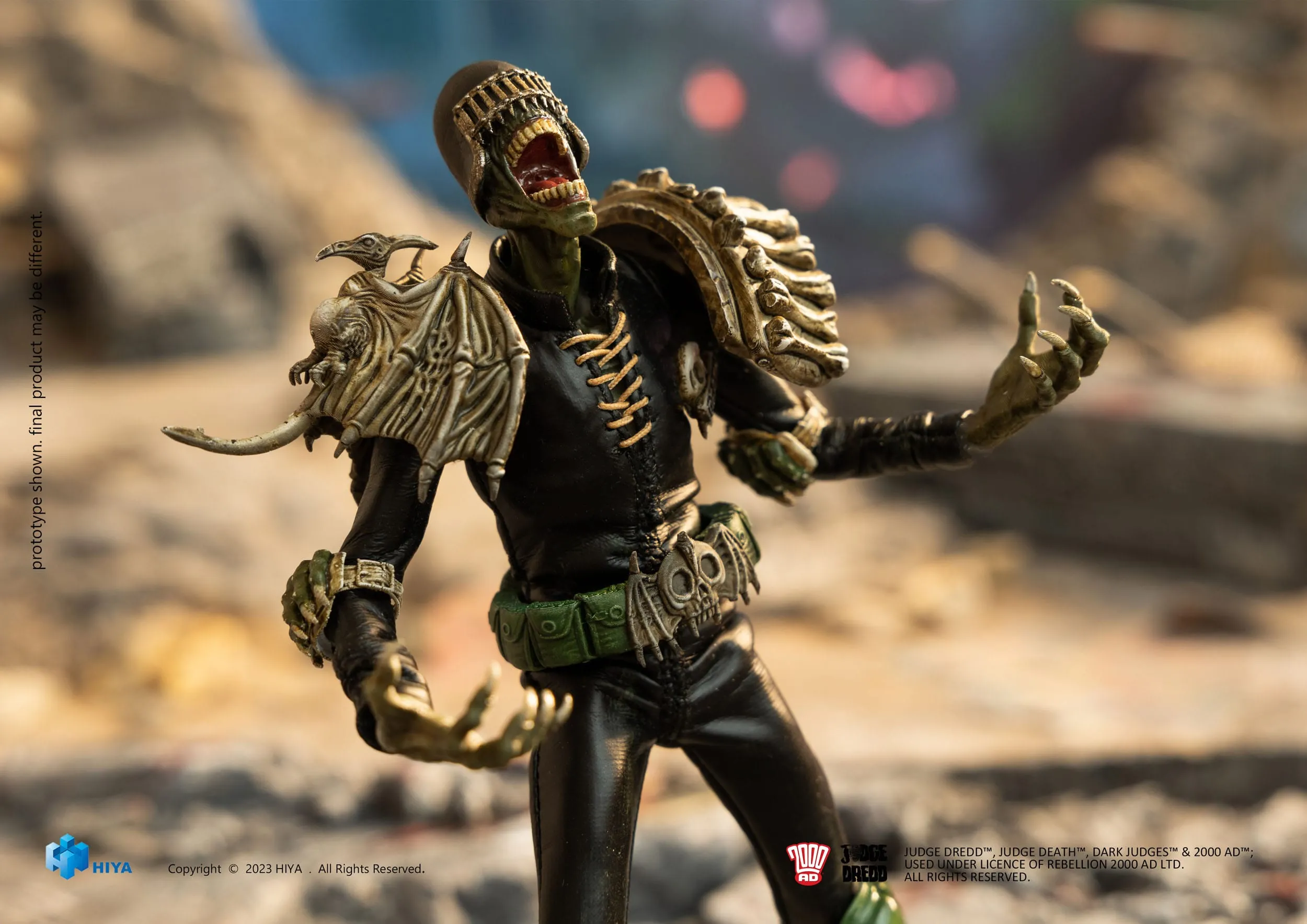 Hiya Toys Judge Dredd Exquisite Super Series Judge Death 1/12 Action Figure