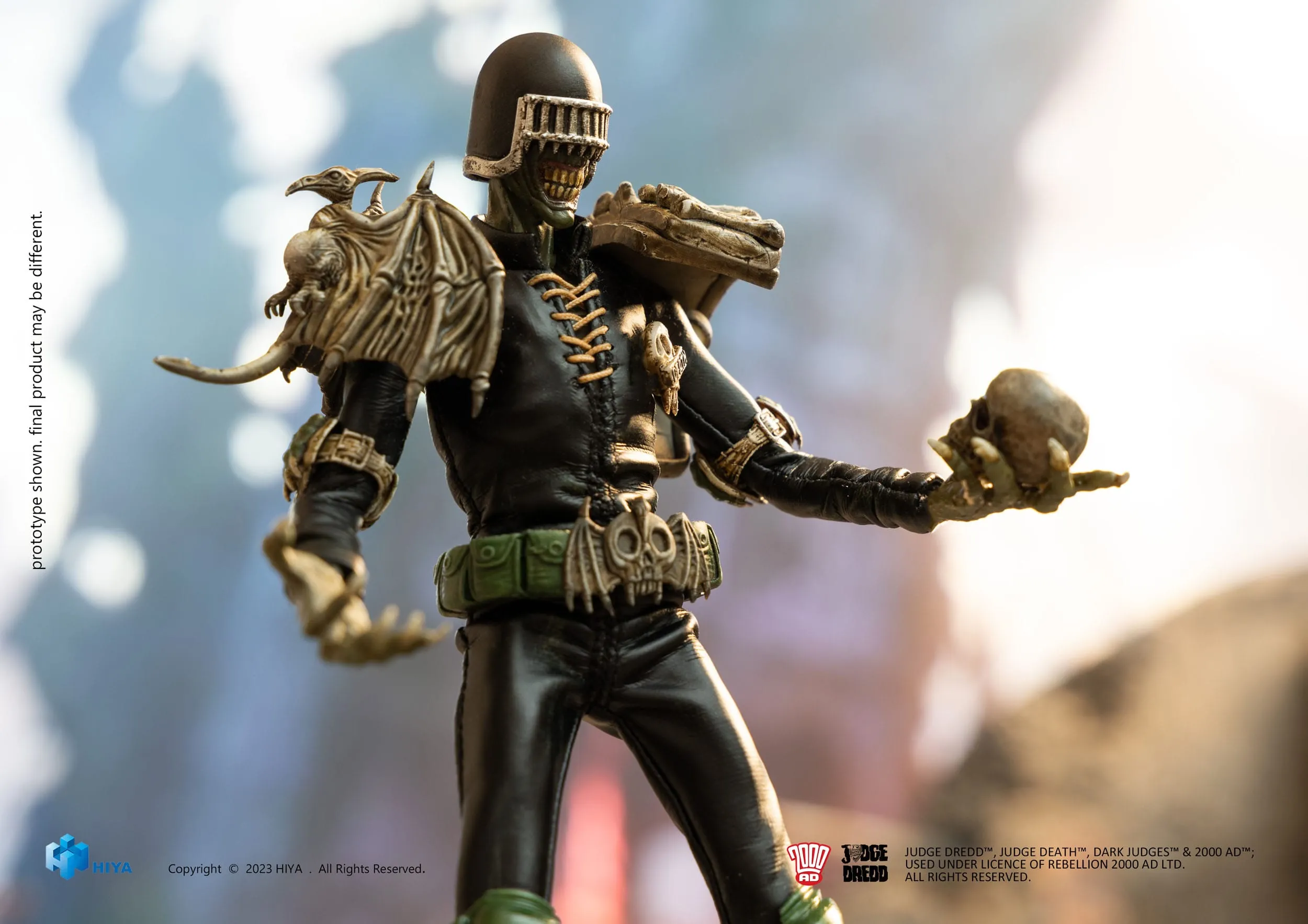 Hiya Toys Judge Dredd Exquisite Super Series Judge Death 1/12 Action Figure
