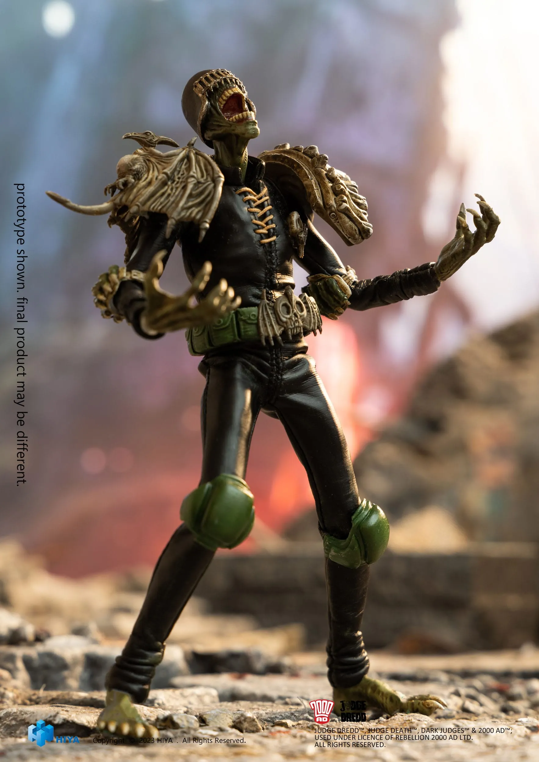 Hiya Toys Judge Dredd Exquisite Super Series Judge Death 1/12 Action Figure